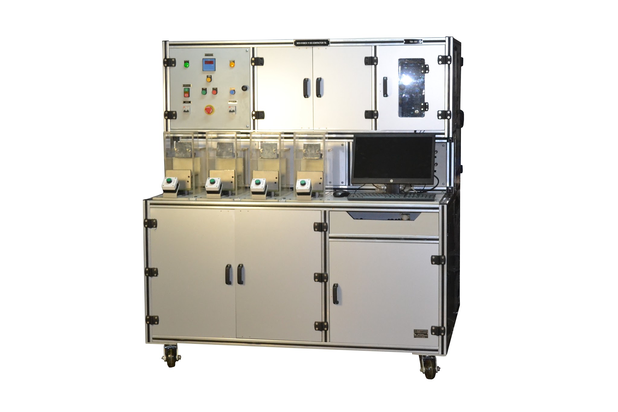 JS-153 4 station Contactor Test Bench L&T