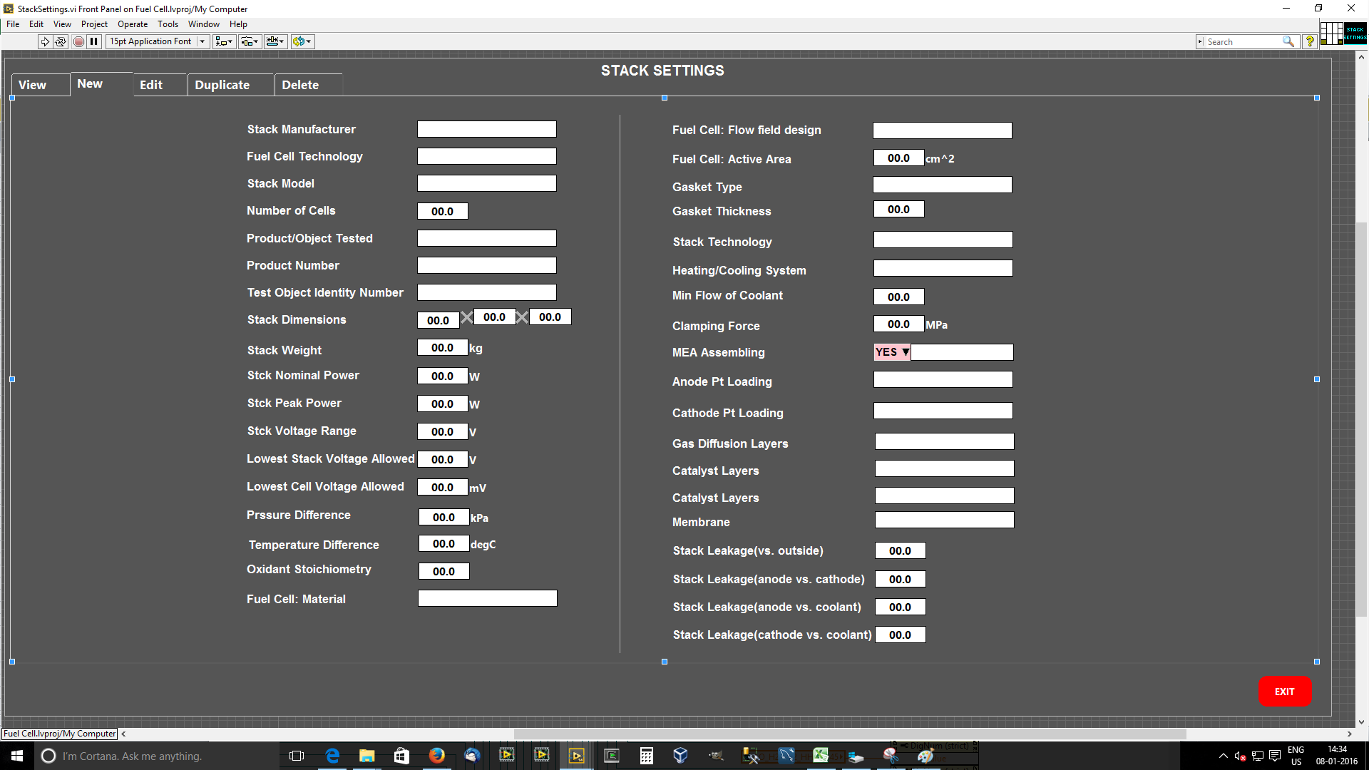 Stack Settings -2