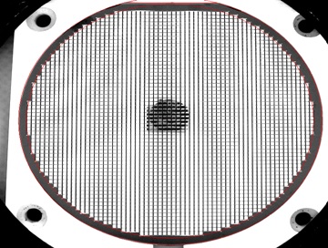 Diameter of semiconductor wafers - Diameter & flat edge radius automated measurement using machine vision
